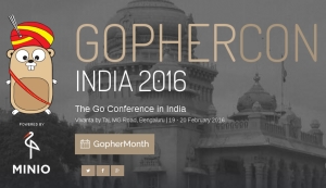 Gophercon India 2016 