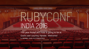 Rubyconf India 2016 Slides